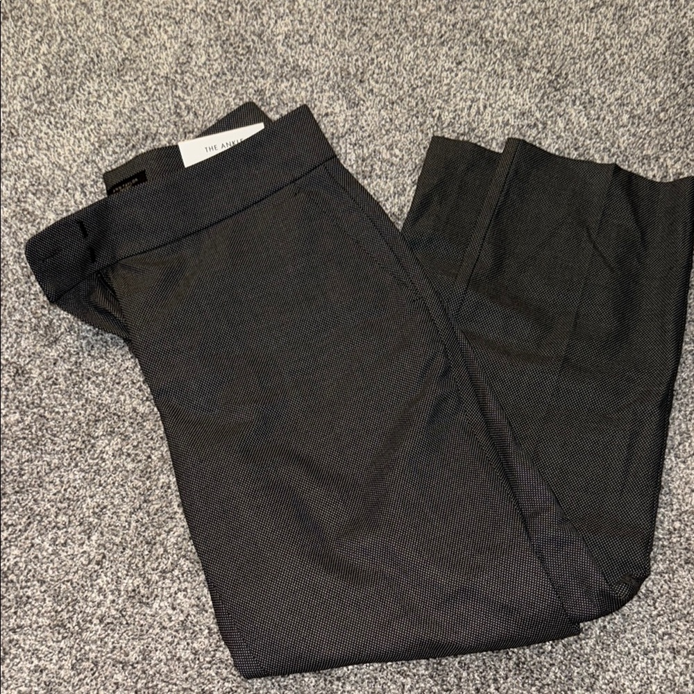 Ann Taylor Black and Gray Trousers Comfortable Casual Wear